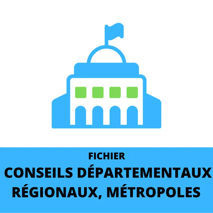 Emails des guichets publics - Conseils départementaux, Régionaux, Métropoles , Communauté de commune