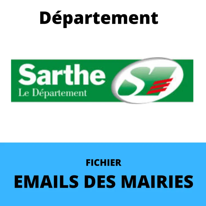 Emails des mairies de la Sarthe (72)