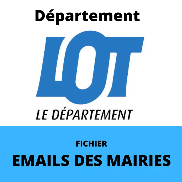 Emails des mairies du Lot (46)