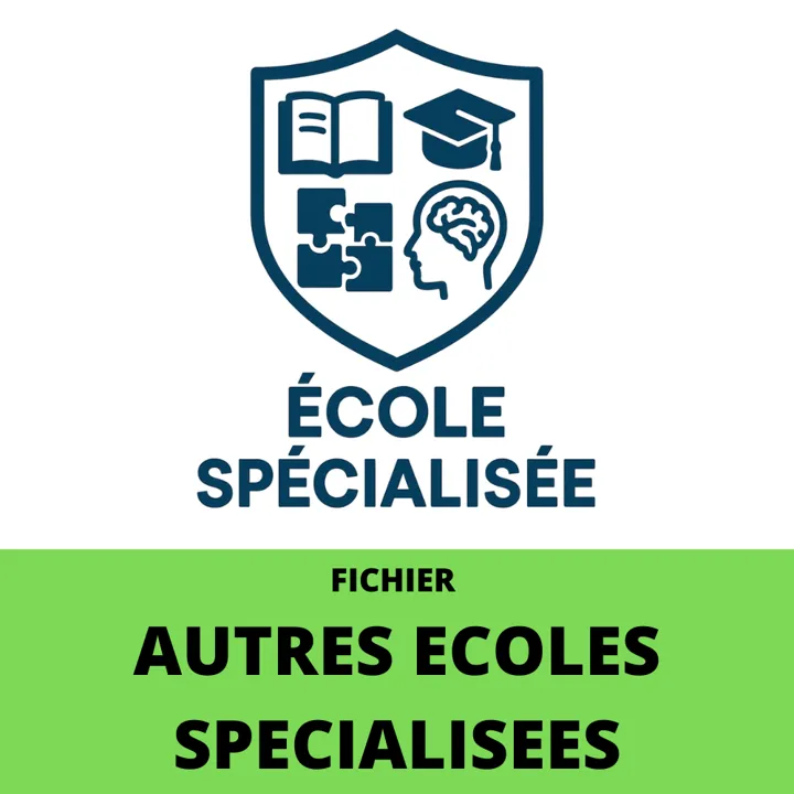Fichier Excel : 875 Emails d’Écoles Spécialisées en France (Culture, Mode, , RH, Agro, etc.)