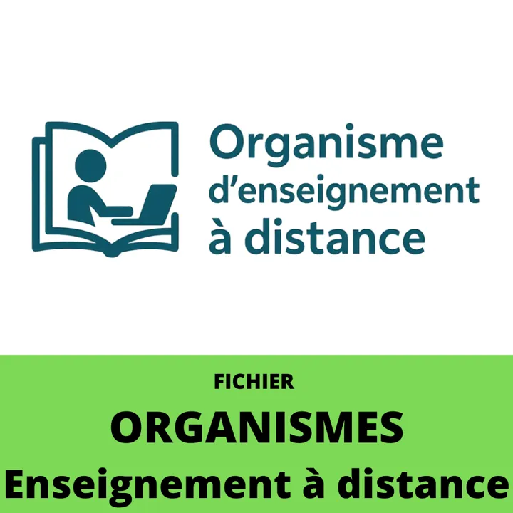 Fichier Excel : 24 Emails d’Organismes d’Enseignement à Distance en France