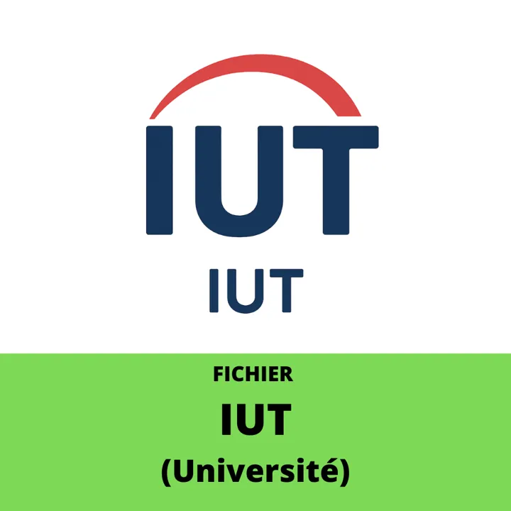 Fichier Excel : 145 Emails d’IUT (Instituts Universitaires de Technologie) en France