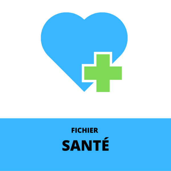 Emails des guichets publics - Santé