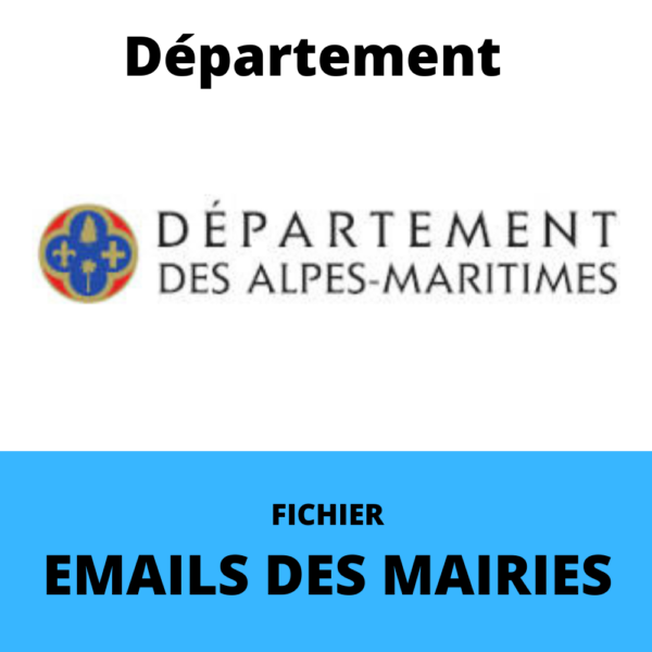 Emails des Mairies du département des Alpes Maritimes (06)