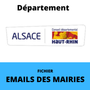 Emails des Mairies du département du Haut Rhin (68)