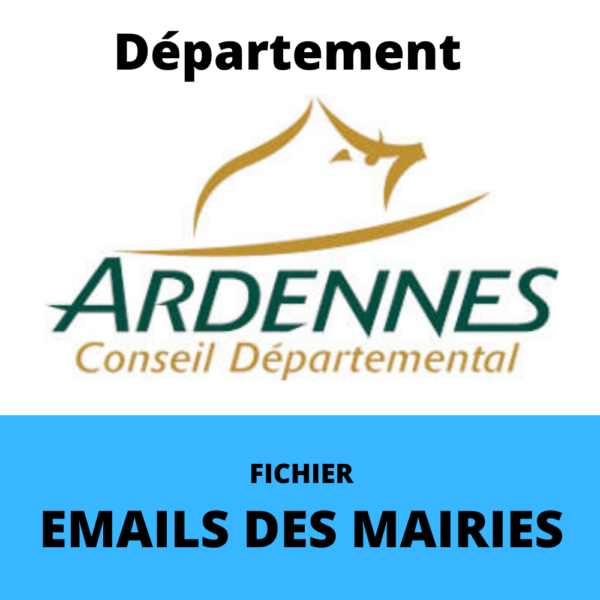 Emails des Mairies du département des Ardennes (08)