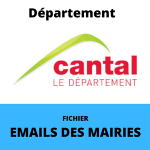 Emails des Mairies du département du Cantal (15)