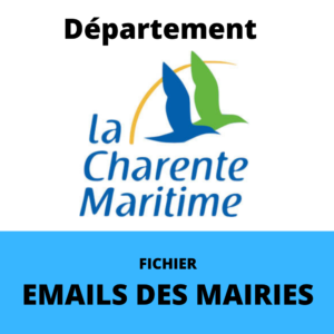 Emails des Mairies du département de la Charente Maritime (17)