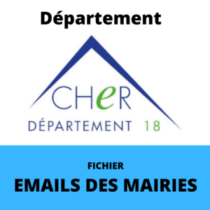 Emails des Mairies du département du Cher (18)