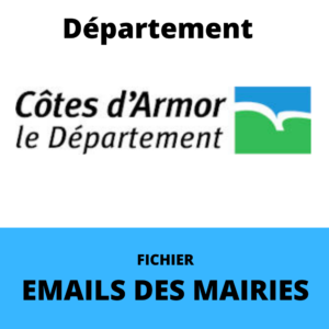 Emails des Mairies du département des Côtes d'Armor (22)
