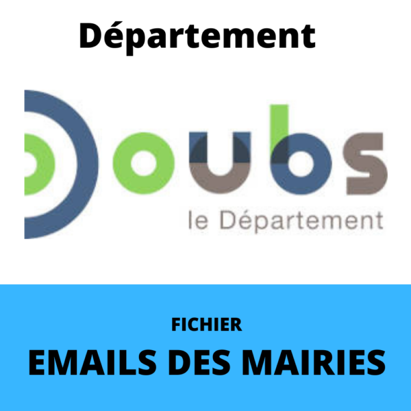 Emails des Mairies du département du Doubs (25)