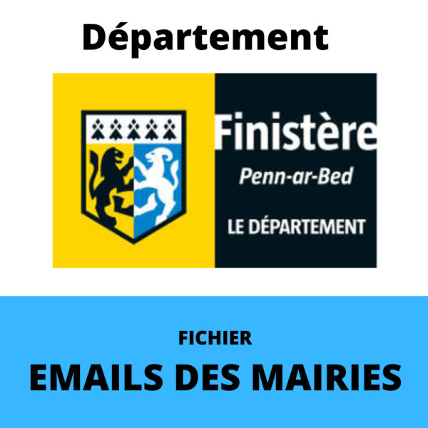 Emails des Mairies du département du Finistère (29)