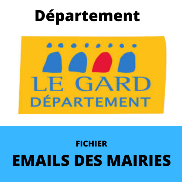 Emails des Mairies du département du Gard (30)