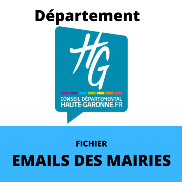 Emails des Mairies du département de la Haute Garonne (31)