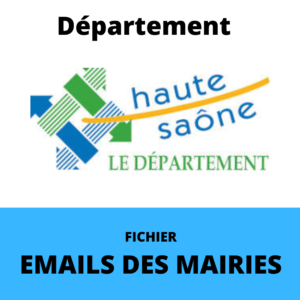 Emails des Mairies du département de la Haute Saône (70)