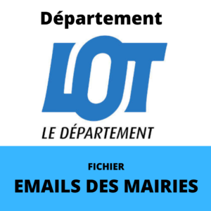 Emails des Mairies du département du Lot (46)