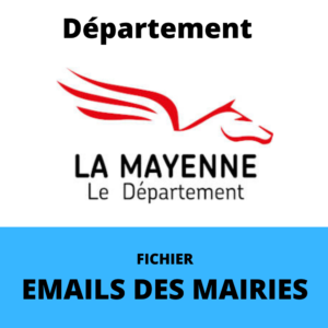 Emails des Mairies du département de la Mayenne (53)