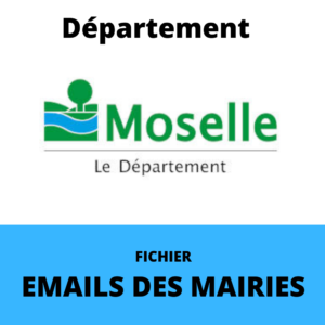 Emails des Mairies du département de la Moselle (57)