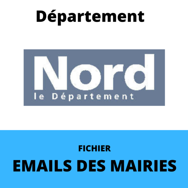 Emails des Mairies du département du Nord (59)