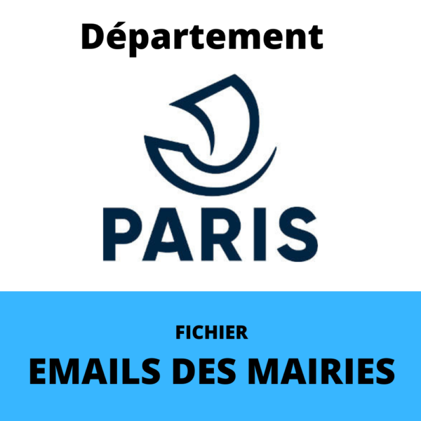 Emails des Mairies du département de Paris (75)