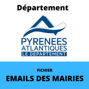 Emails des Mairies du département des Pyrénées Atlantiques (64)