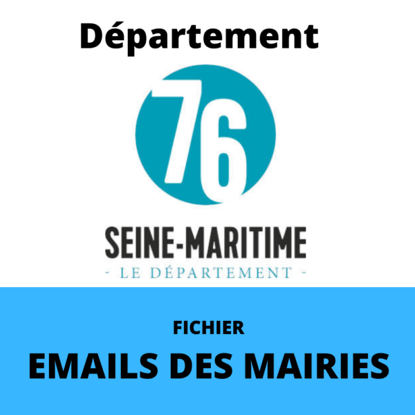Emails des Mairies du département de la Seine Maritime (76)
