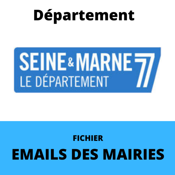 Emails des Mairies du département de la Seine et Marne (77)