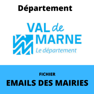 Emails des Mairies du département du Val de Marne (94)