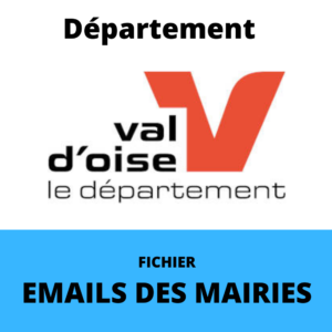 Emails des Mairies du département du Val d'Oise (95)