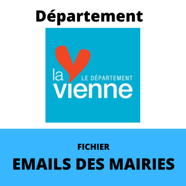 Emails des Mairies du département de la Vienne (86)
