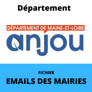 Emails des Mairies du département du Maine et Loire (49)