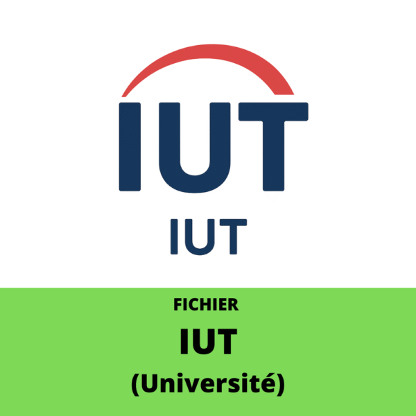 Fichier Excel – 145 Emails d’IUT en France | Base B2B Enseignement Supérieur