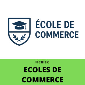 Téléchargez un fichier Excel contenant 323 emails d’écoles de commerce en France. Base B2B vérifiée avec adresse, téléphone, email. Idéal pour vos campagnes marketing ciblées.